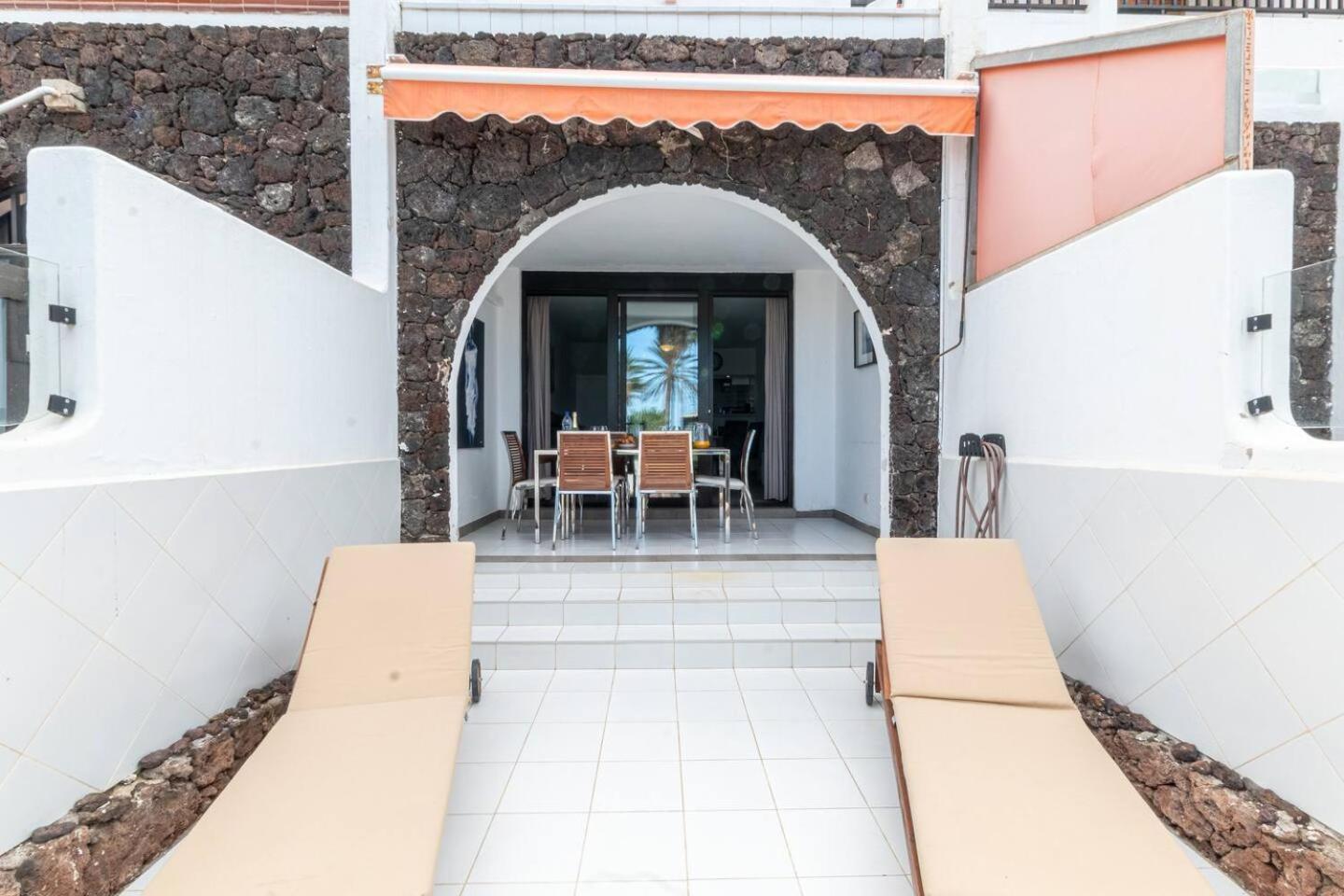Oceanfront Apartment Parque Santiago II Playa de las Americas (Tenerife) Exterior foto