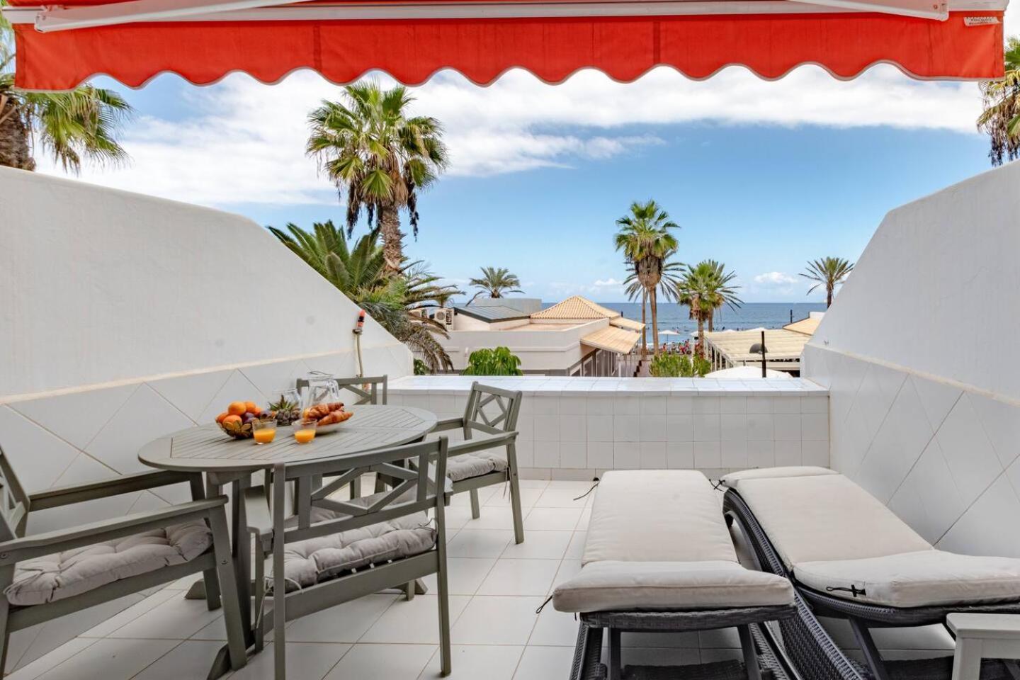 Oceanfront Apartment Parque Santiago II Playa de las Americas (Tenerife) Exterior foto